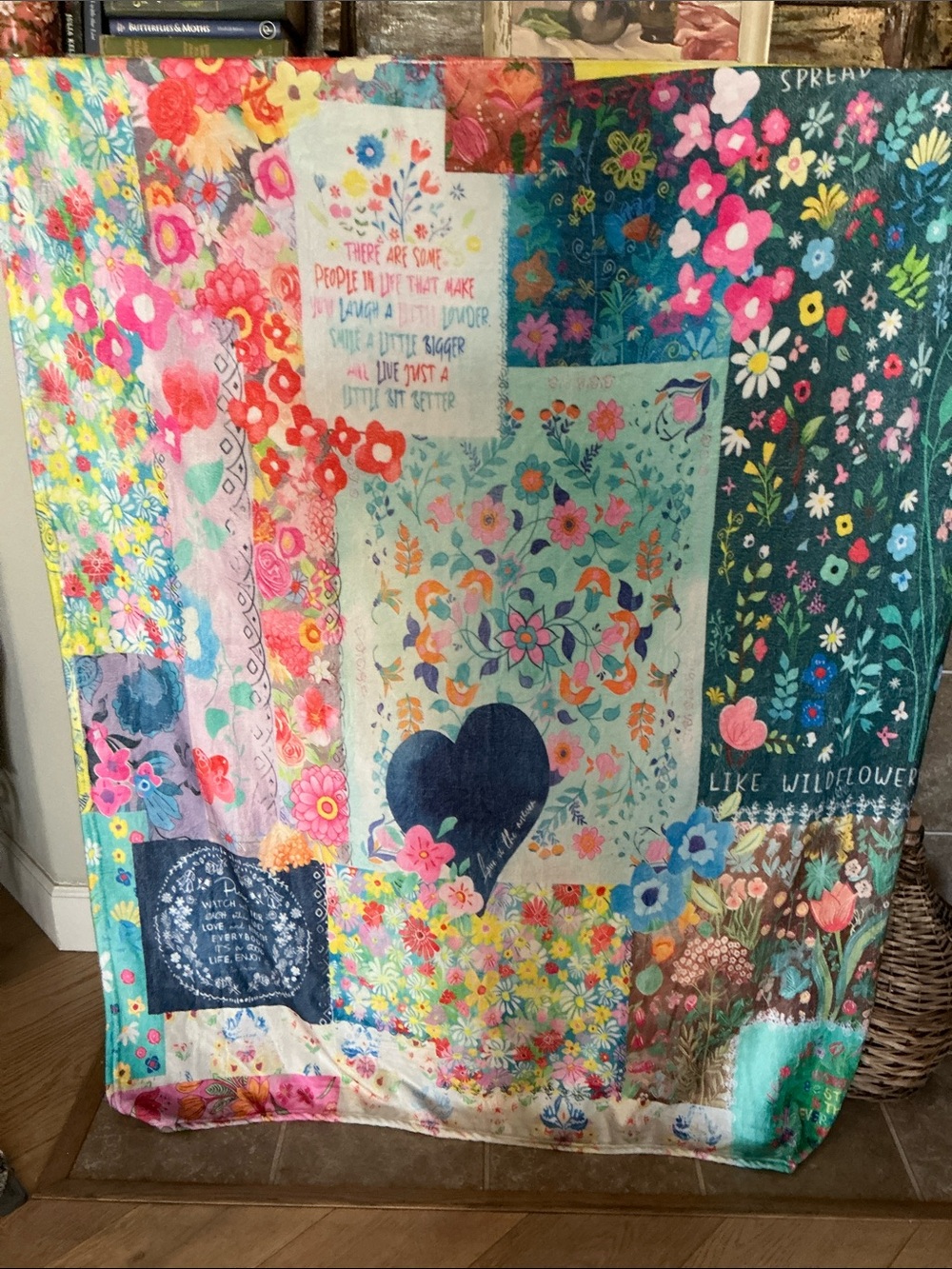 Natural Life Cozy Throw - Spread Kindness